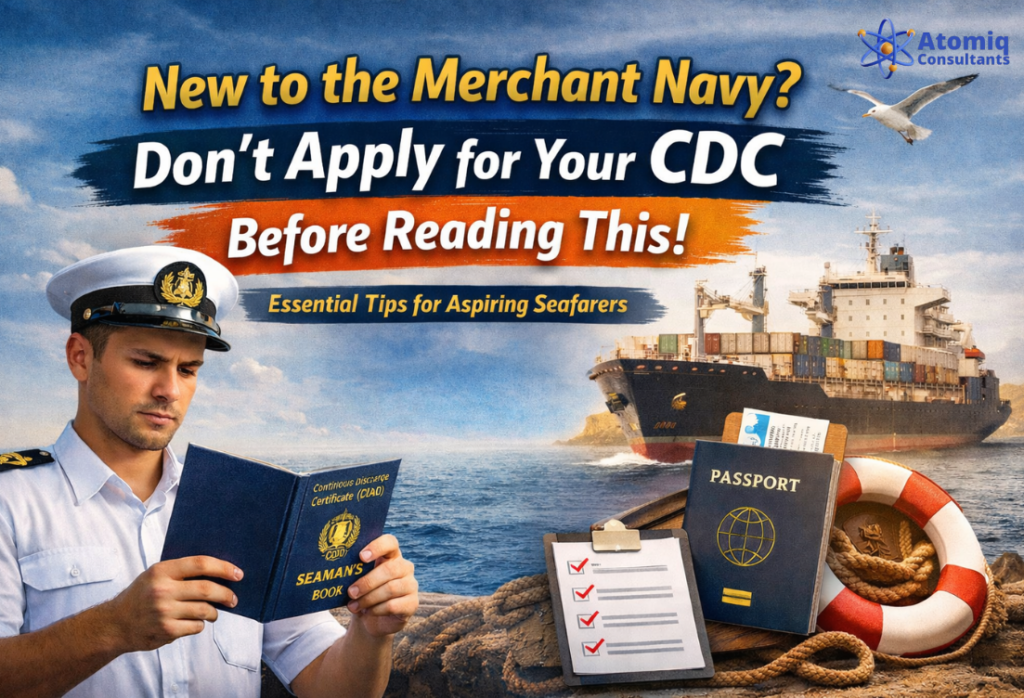 New to the Merchant Navy? Don’t Apply for Your CDC Before Reading This!