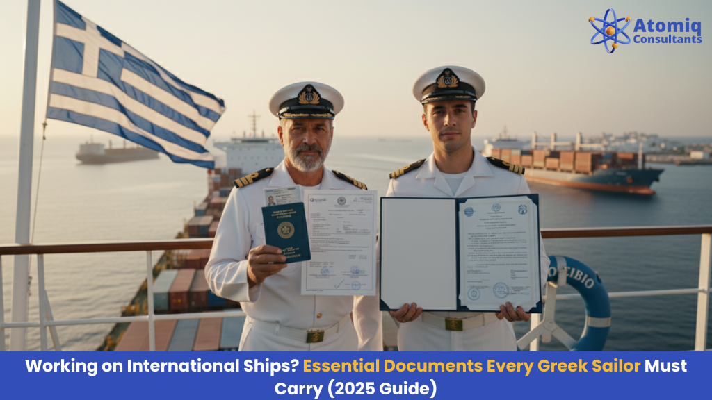 Greek Seafarers : Essential Documents for Working Abroad 2025