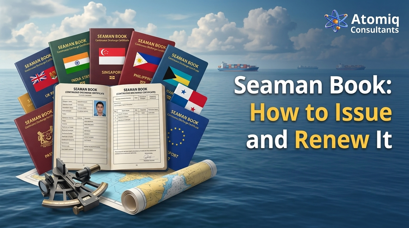 Apply and Renew your seaman book from seamanbooks.com