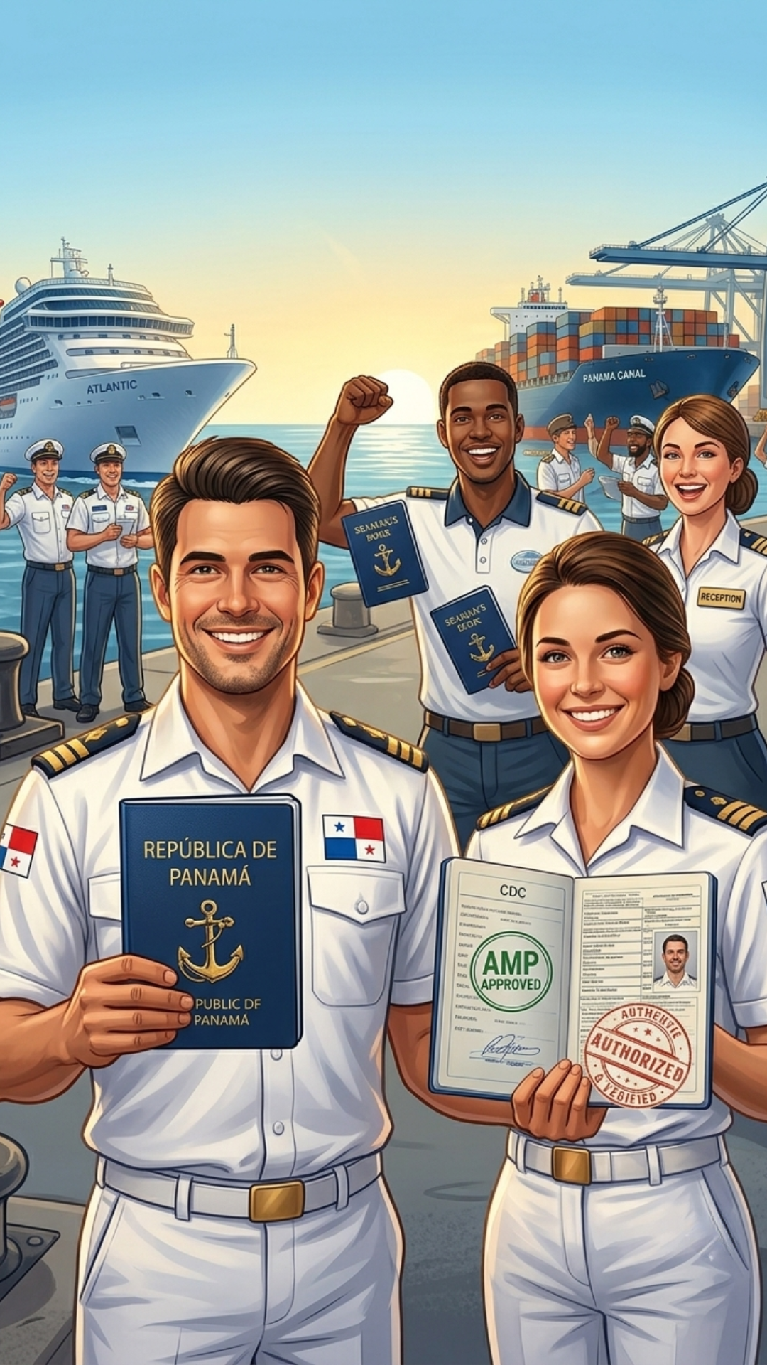 Apply Panama Seaman book online
