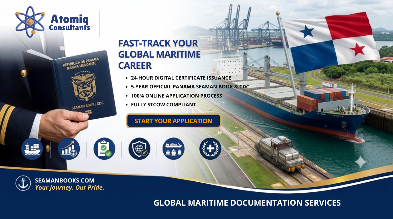 Apply for Panama Seaman Book & CDC Fast Processing for Seafarers