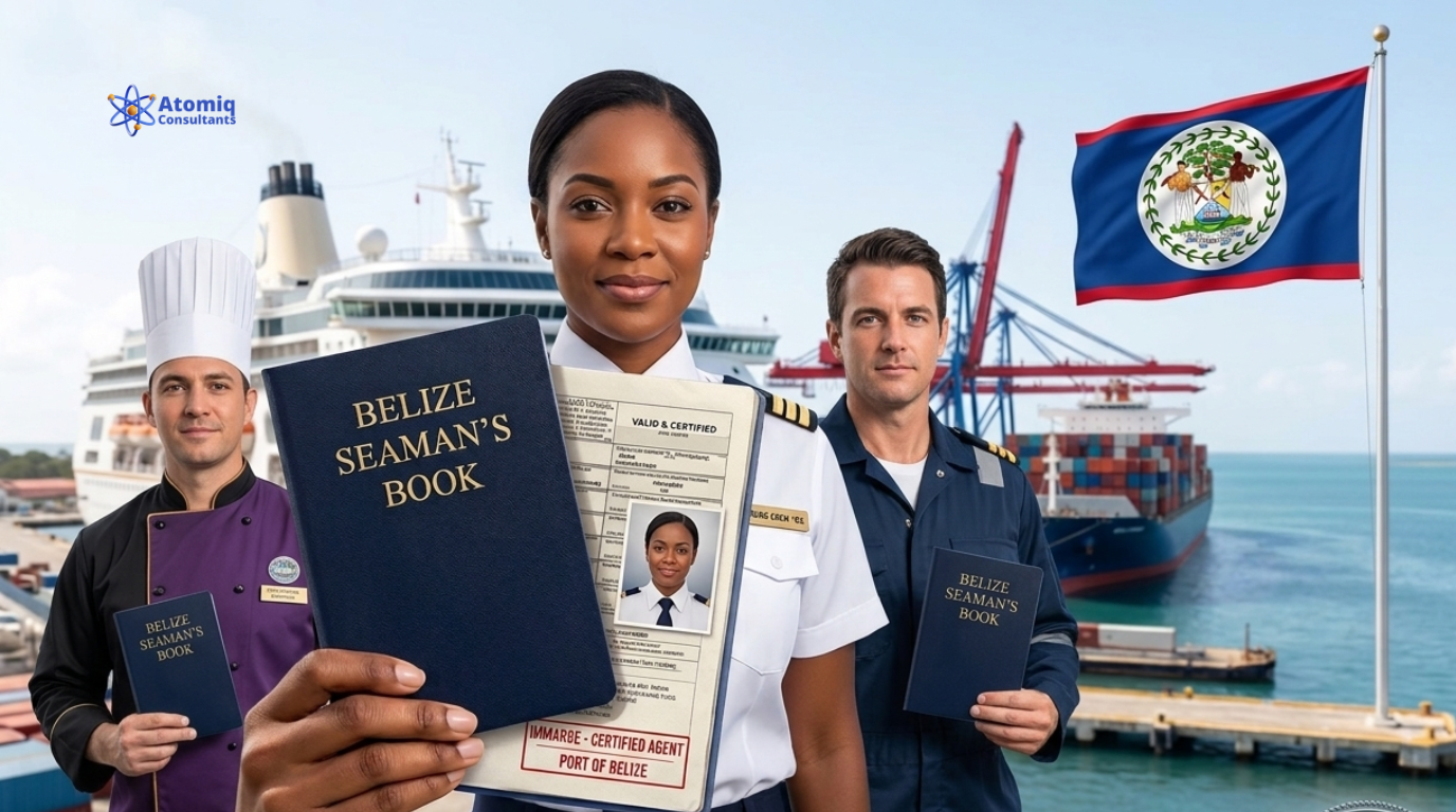 Belize Seaman Book Agency near me