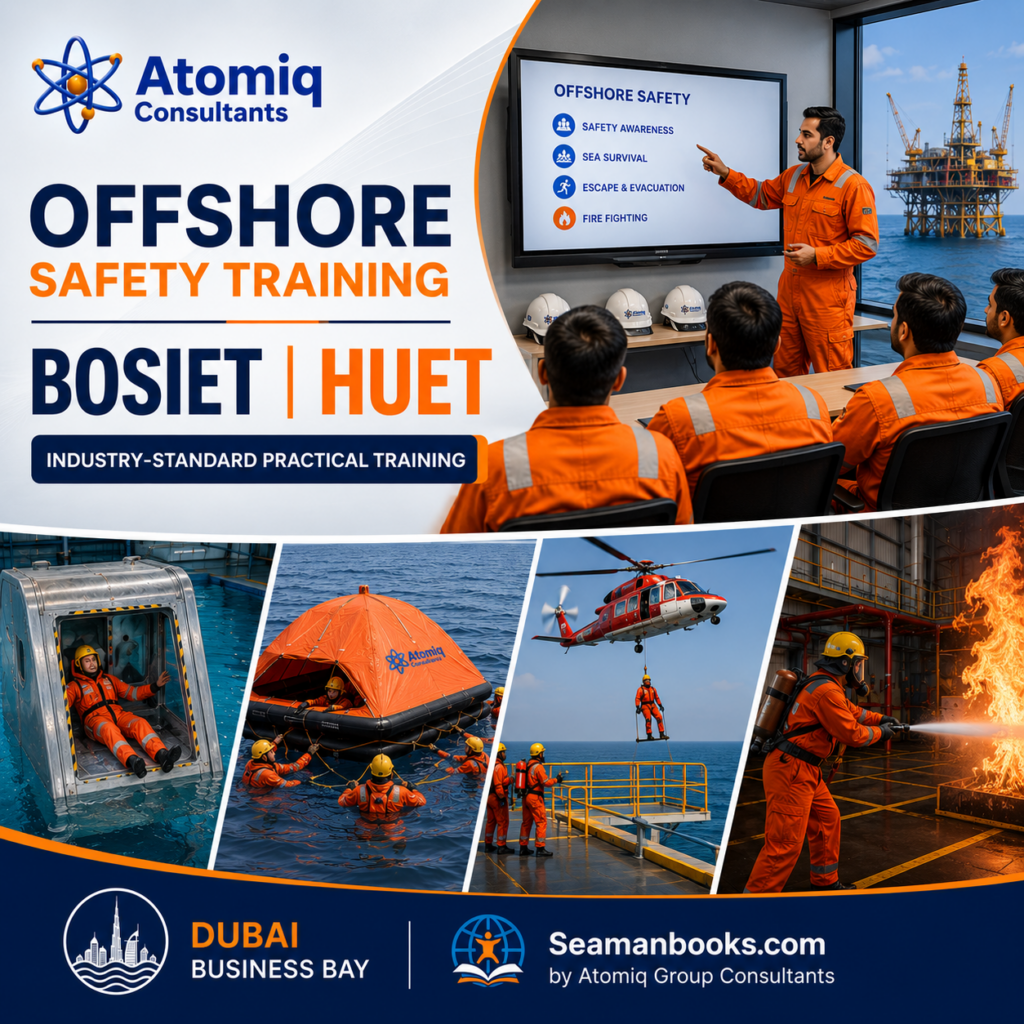 Book BOSIET or HUET Offshore Safety Training Enrollment Step by Step