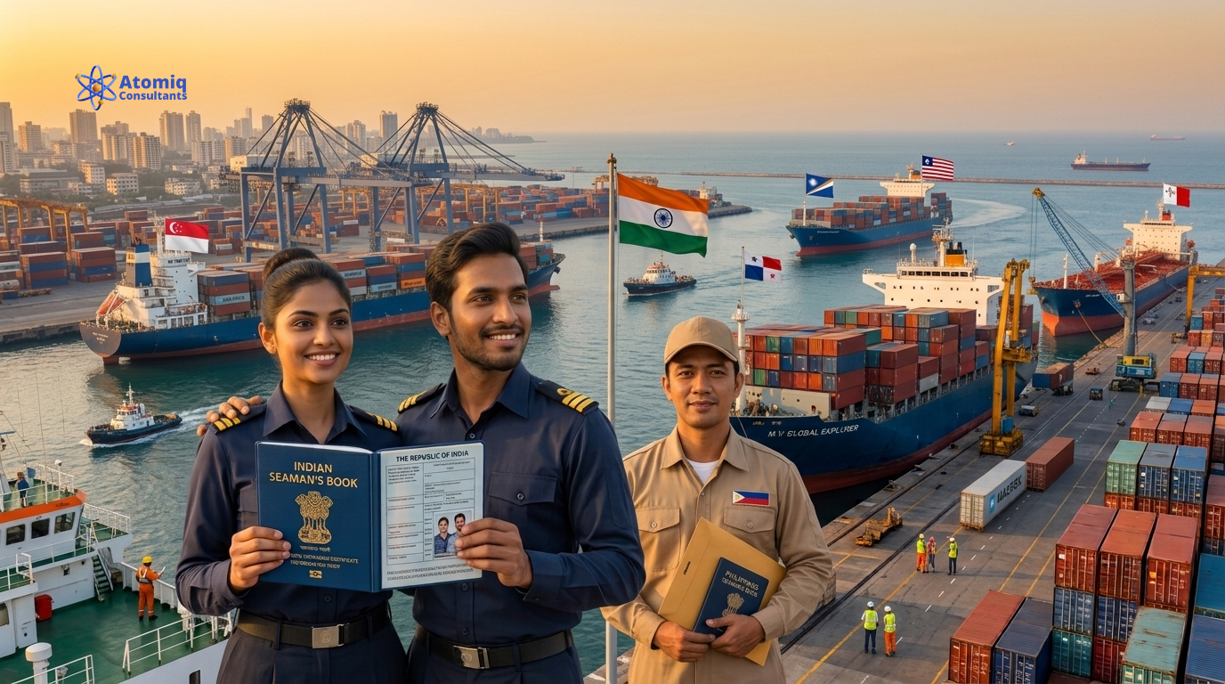 Flag State seaman book for Indian Seafarers In Dubai