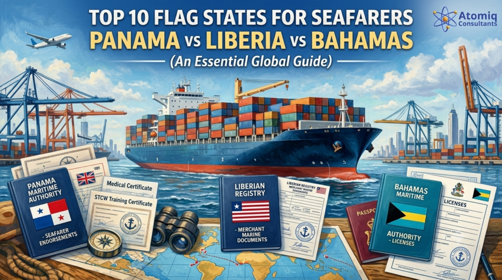 Top 10 Flag States for Seafarers: Panama vs Liberia vs Bahamas