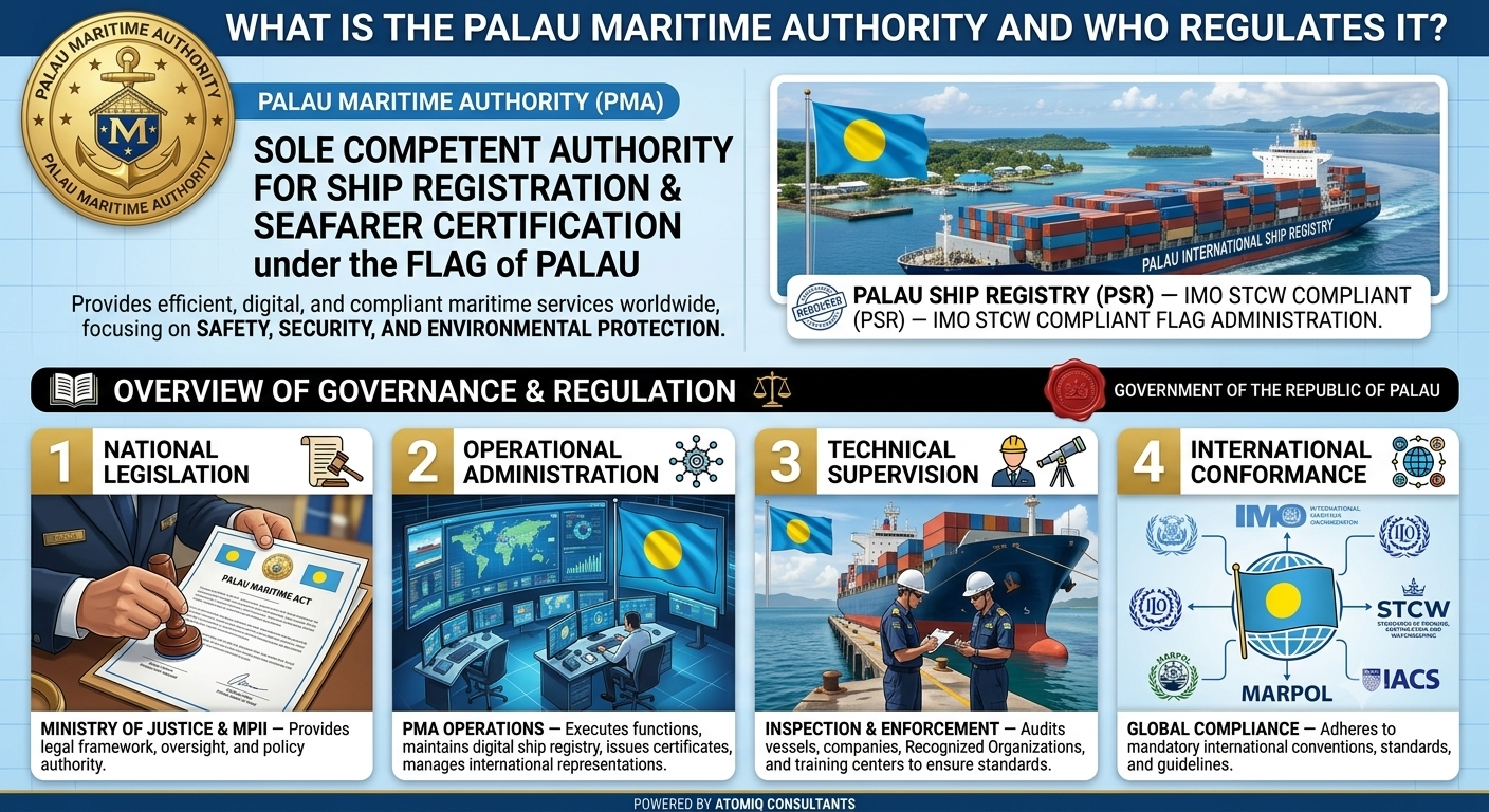 What Is the Palau Maritime Authority and Who Regulates It