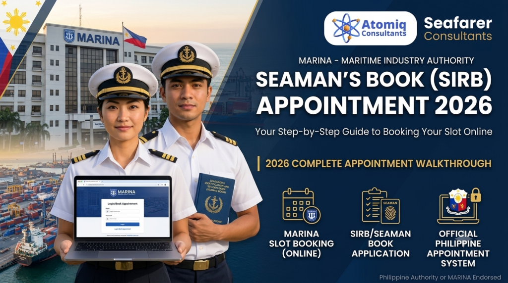 How to Book a MARINA Seaman's Book Appointment Online 2026