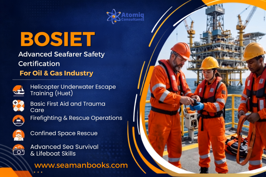 Offshore safety course for oil and gas workers