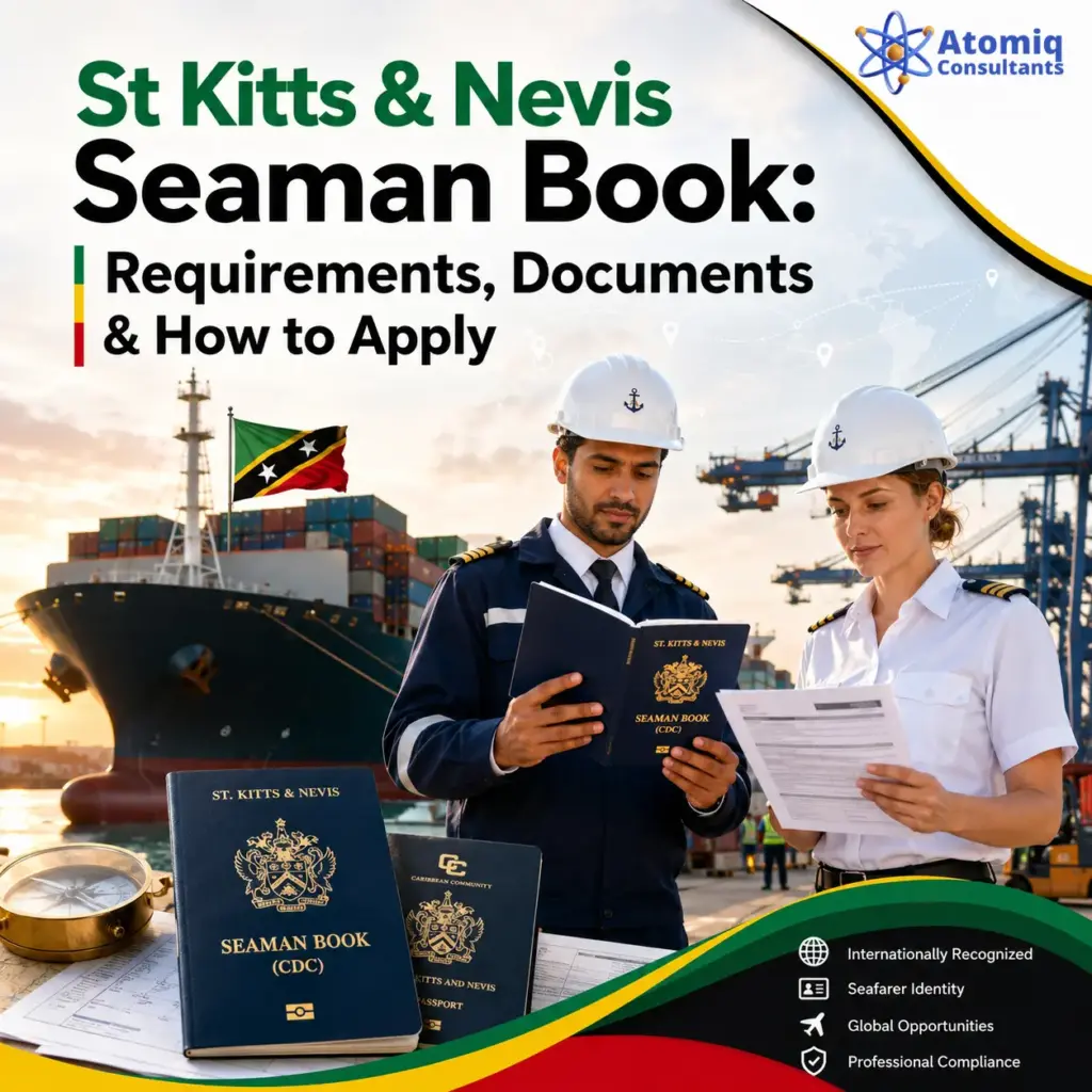 St Kitts Nevis Seaman Book Requirements, Documents & How to Apply