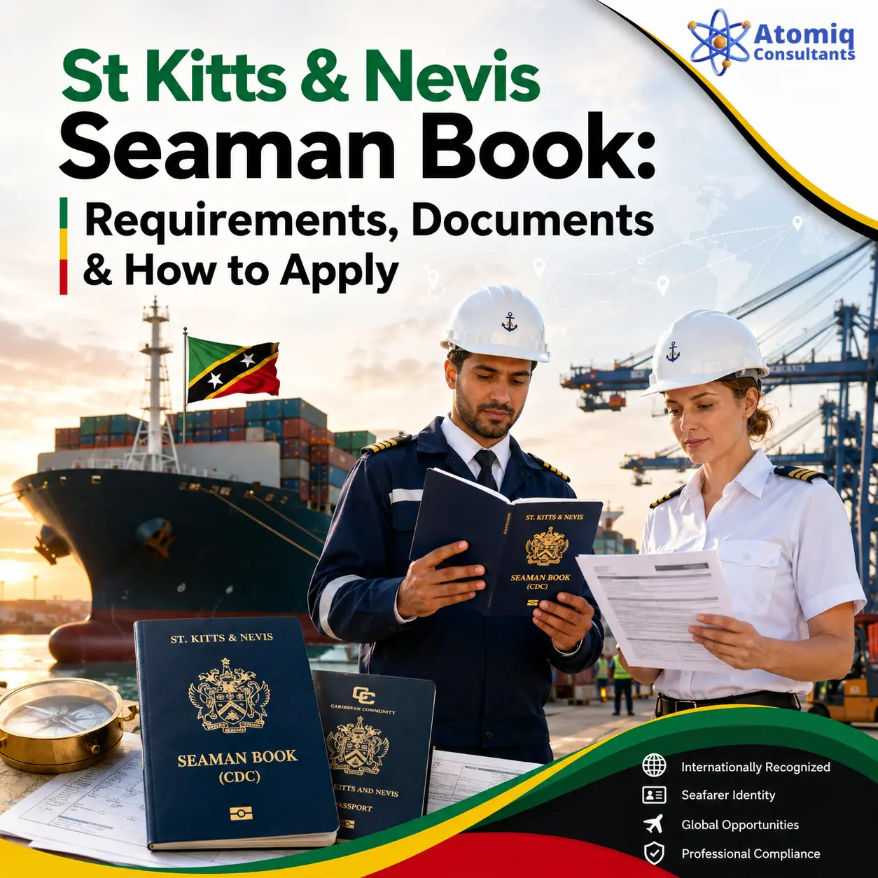 St Kitts Nevis Seaman Book Requirements, Documents & How to Apply