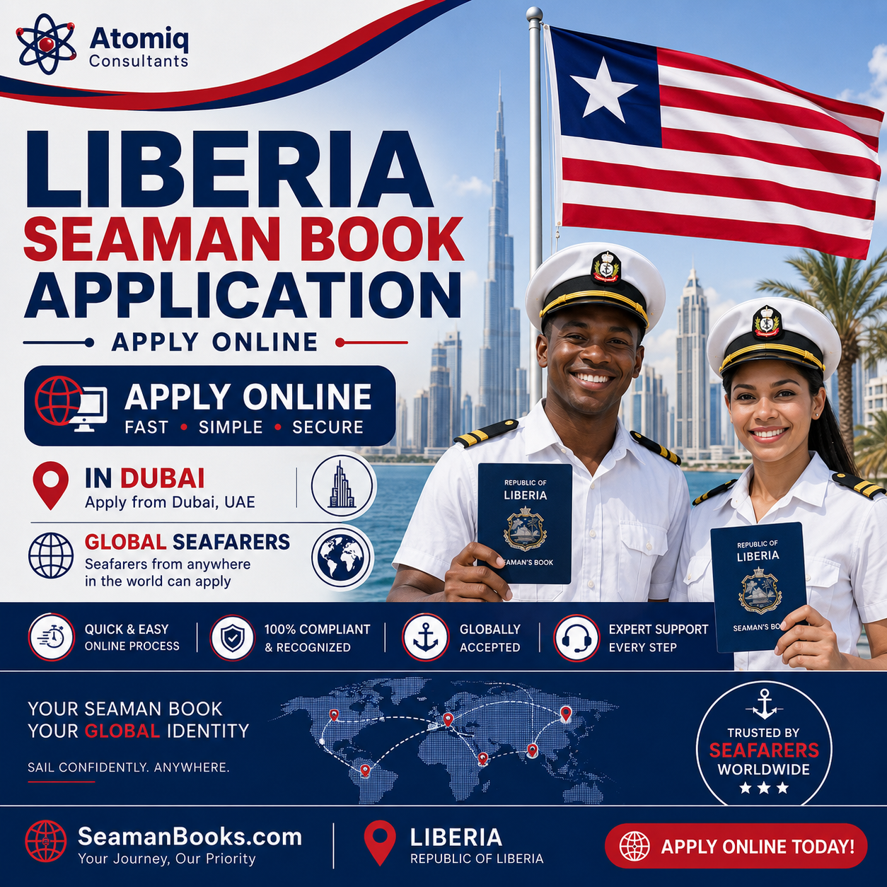 Apply Liberia Seaman Book Online Application