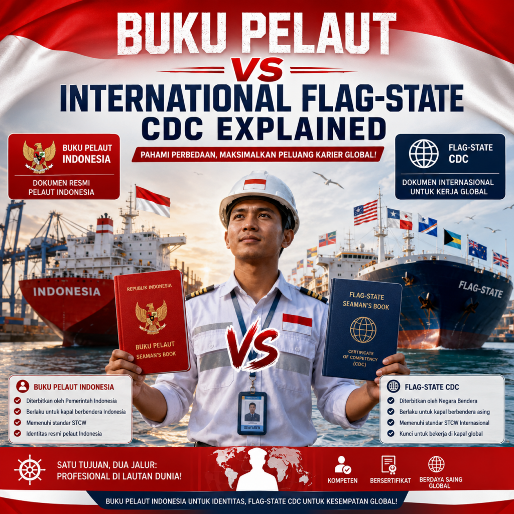 Buku Pelaut vs International Flag state CDC Explained
