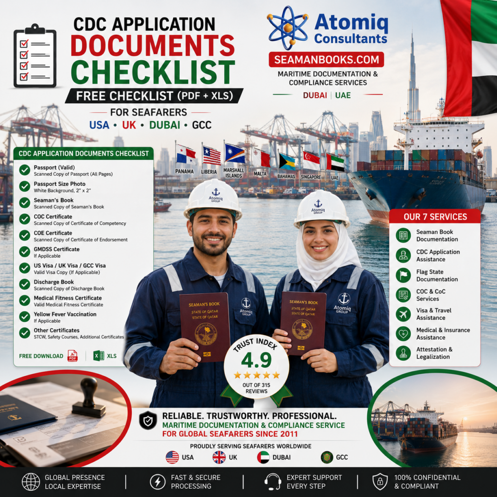 CDC Application Documents: Free Checklist (PDF + XLS)