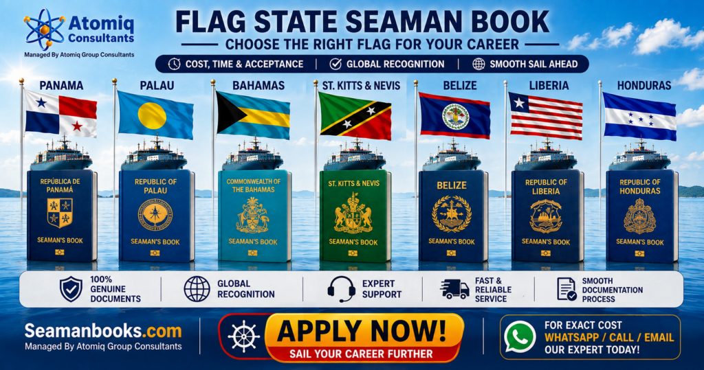 Flag State Seaman Book Comparison 2026 Cost, Time & Acceptance rate
