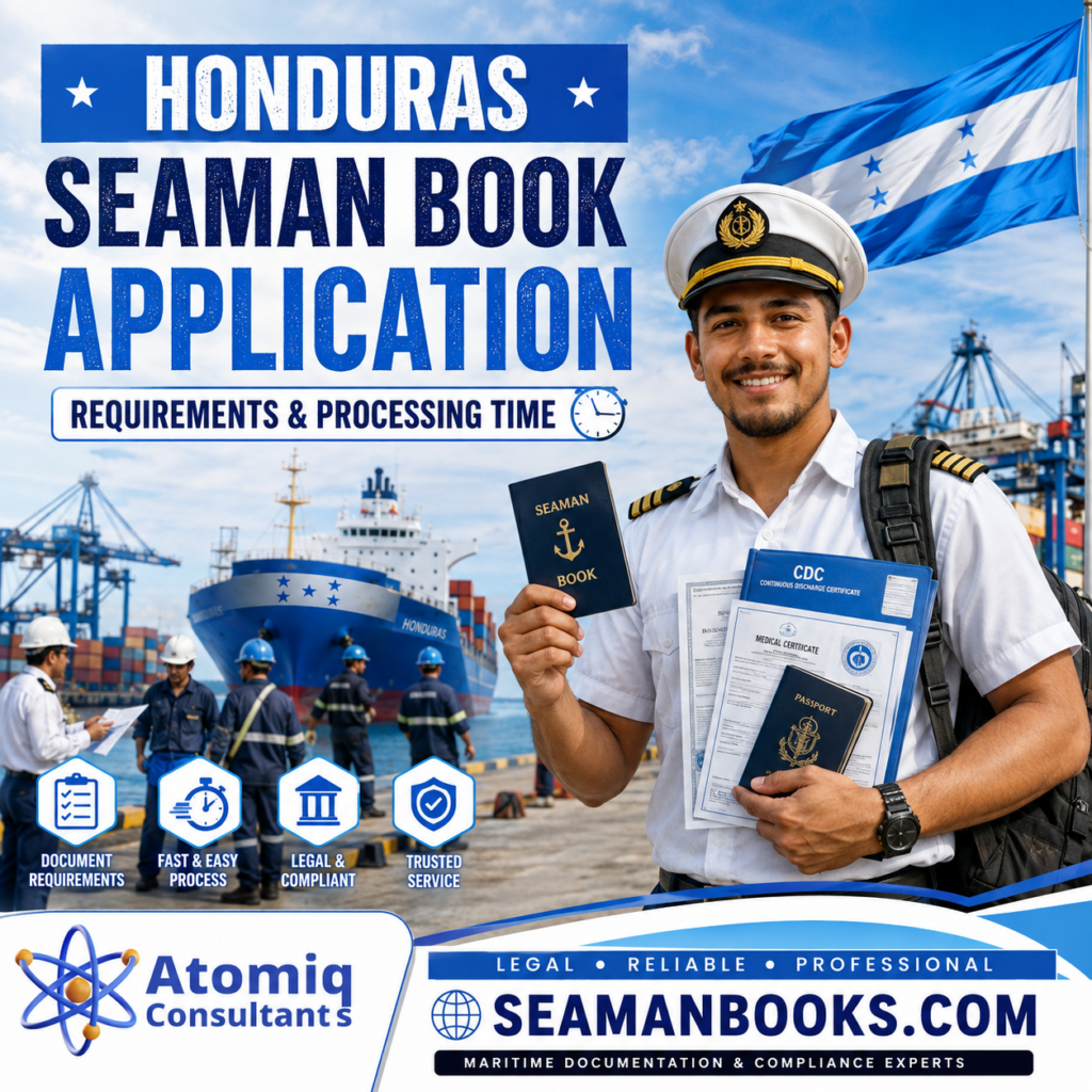 Honduras Seaman Book Apply Online Documents, Fees & Timeline
