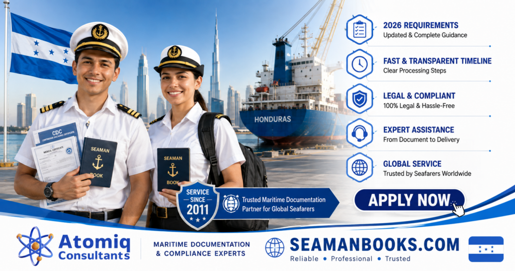 How to Apply for a Honduras Seaman Book (2026 Requirements & Timeline)