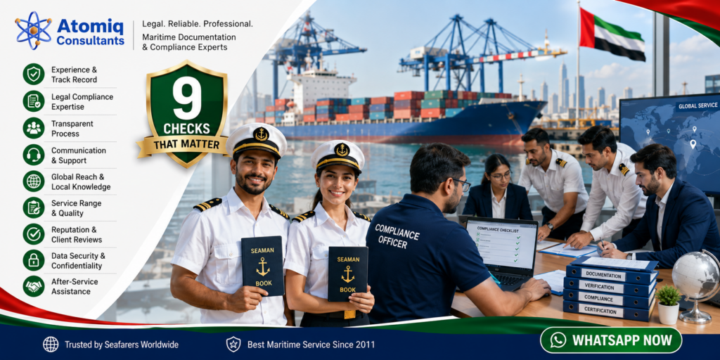 How to Choose Maritime Consultancy Services 9 Checks That Matter