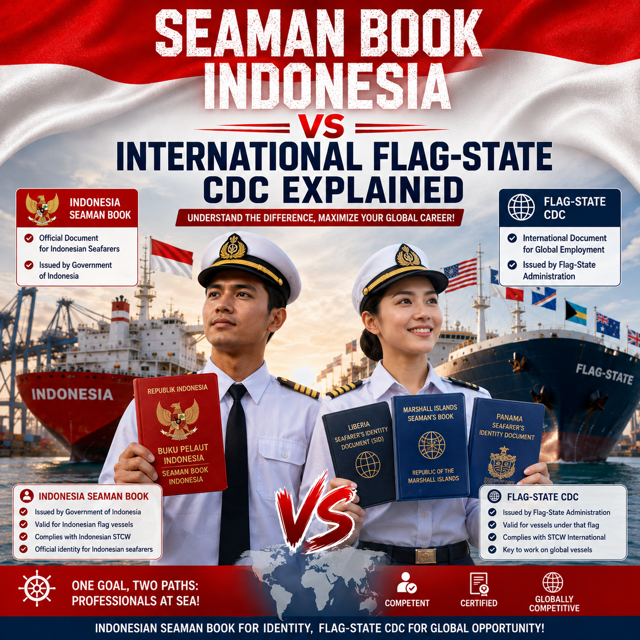International Seaman Book Indonesia for Indonesian Crew 2026 Guide to Flag-State CDCs