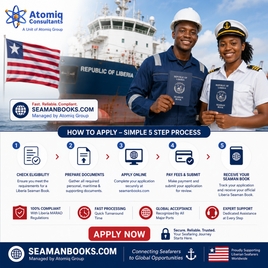 Liberian Seaman book Application Process