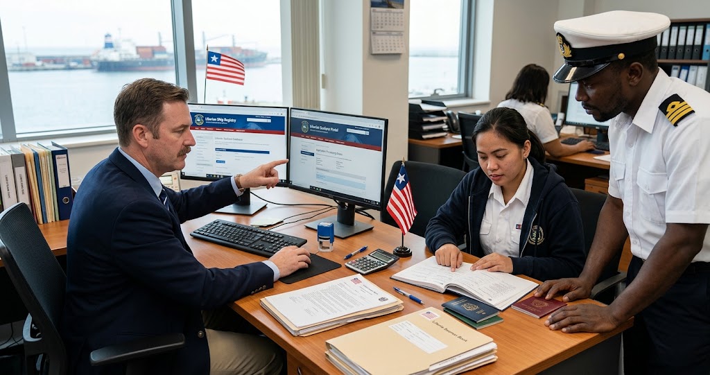 Liberian Seaman book Application in Dubai Atomiq Group
