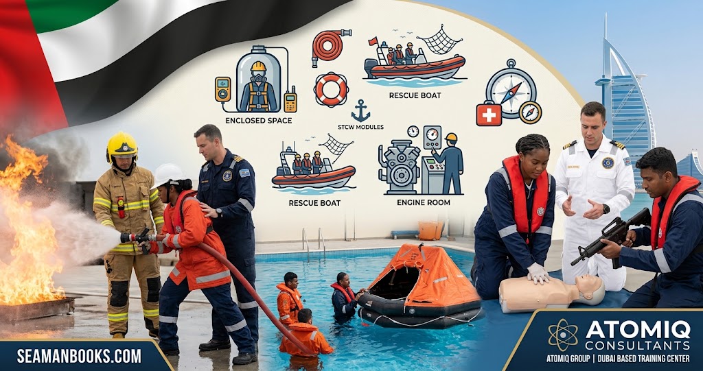 STCW Certification Near me for flag state seaman book