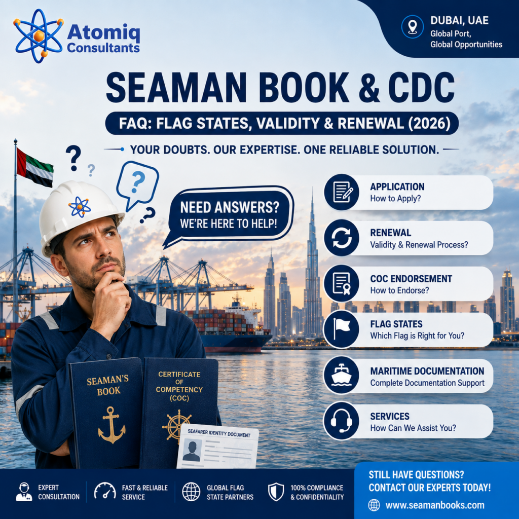 Seaman Book FAQ: Flag States, Validity & Renewal (2026)