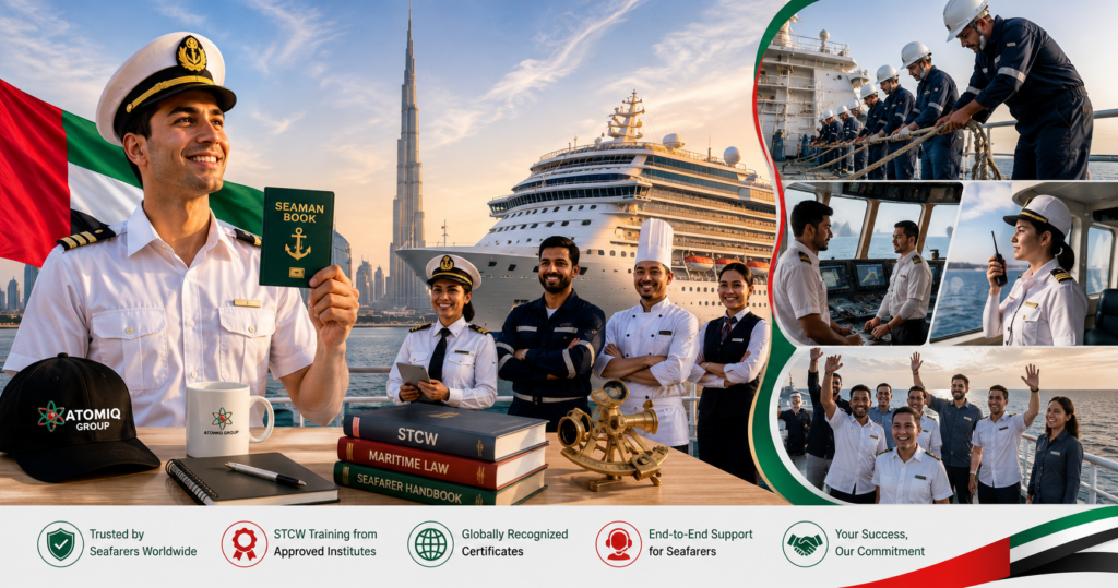 Seaman book cruise staff