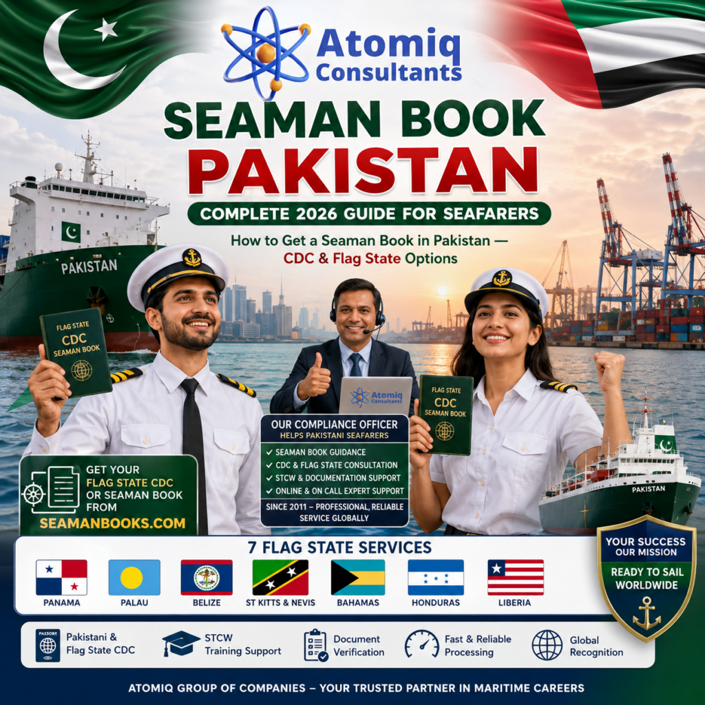 Seaman book Pakistan or Flag state CDC options for Pakistani seafarers