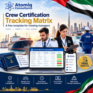 Read more about the article Crew Certification Tracking Matrix: a free template for crewing managers
