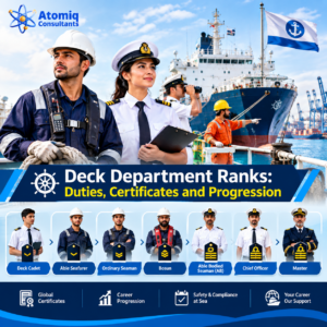Read more about the article Deck Department Ranks Explained: Duties, Certificates and Progression