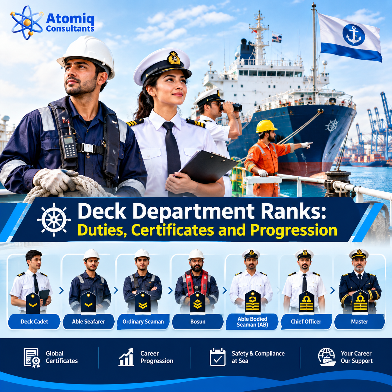 Deck Department Ranks Duties Certificates and Progression