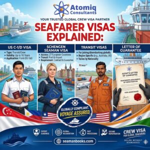 Read more about the article Seafarer Visas Explained: C-1/D, Schengen, Transit and the Letter of Guarantee