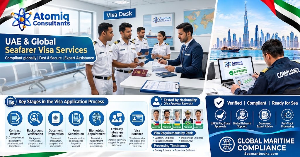 Seafarers visa services for global crew members
