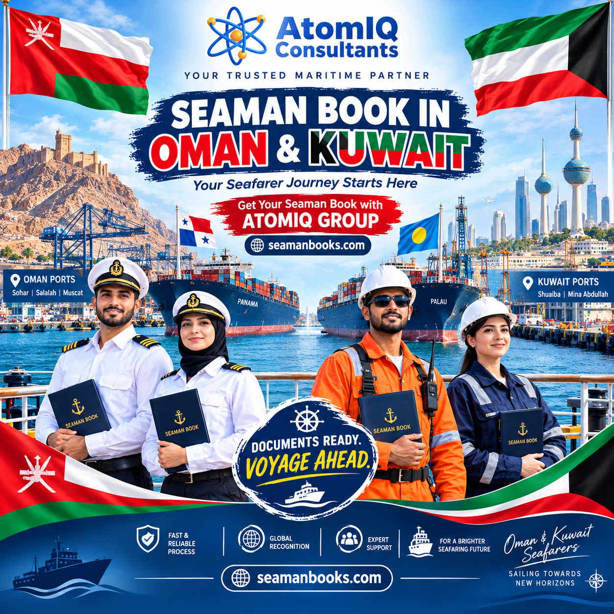 Seaman book Oman and Kuwait