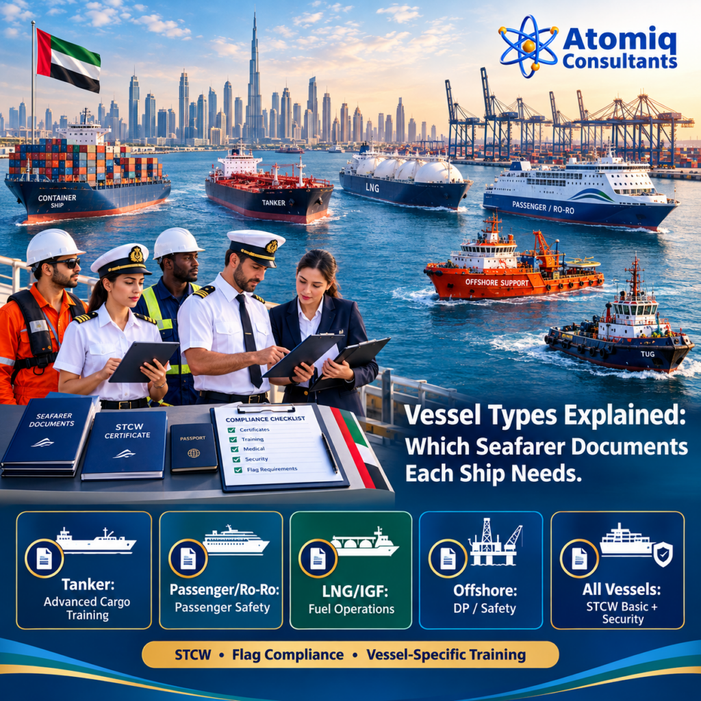 Vessel Types Explained: Which Seafarer Documents Each Ship Needs