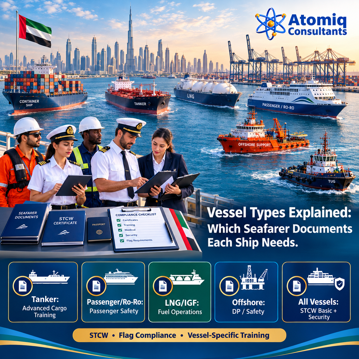 Vessel Types Explained: Which Seafarer Documents Each Ship Needs