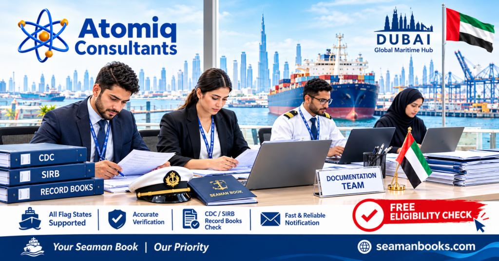 flag state Seaman book Eligibility check free
