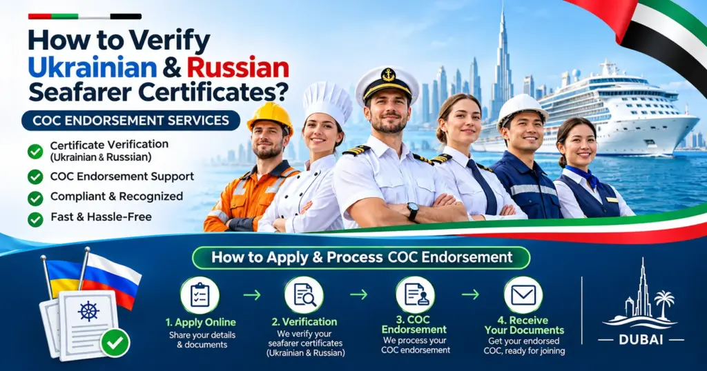 Ukrainian & Russian Seafarer Certificates: 2026 Verification Rules