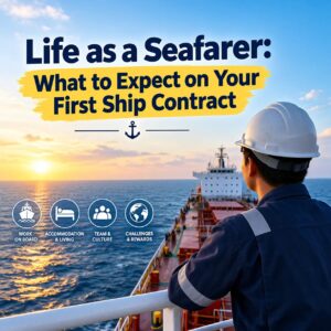 Read more about the article Life as a Seafarer: What to Expect on Your First Ship Contract