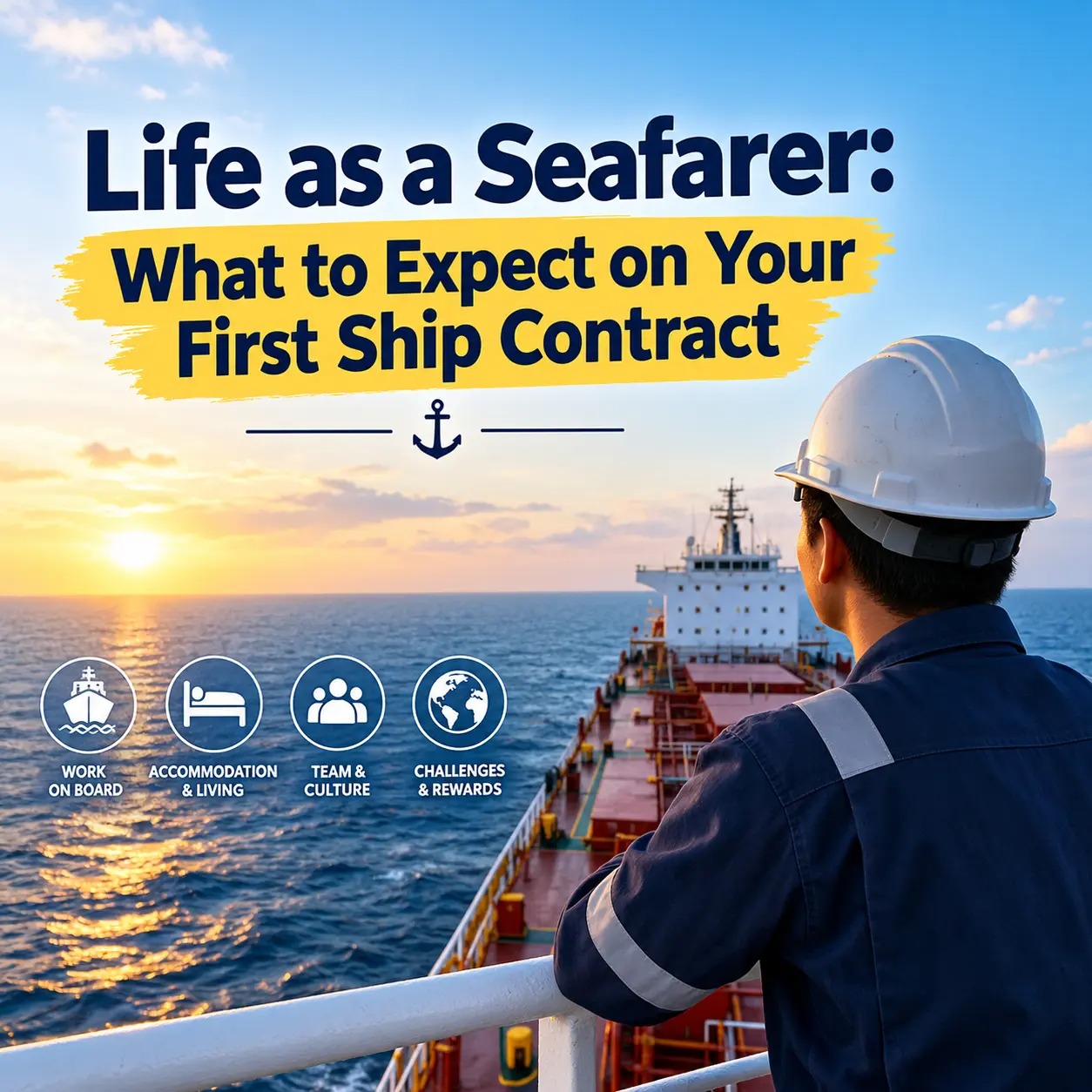 Life as a Seafarer What to Expect on Your First Ship Contract