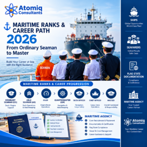 Read more about the article Maritime Ranks & Career Path 2026: From Ordinary Seaman to Master