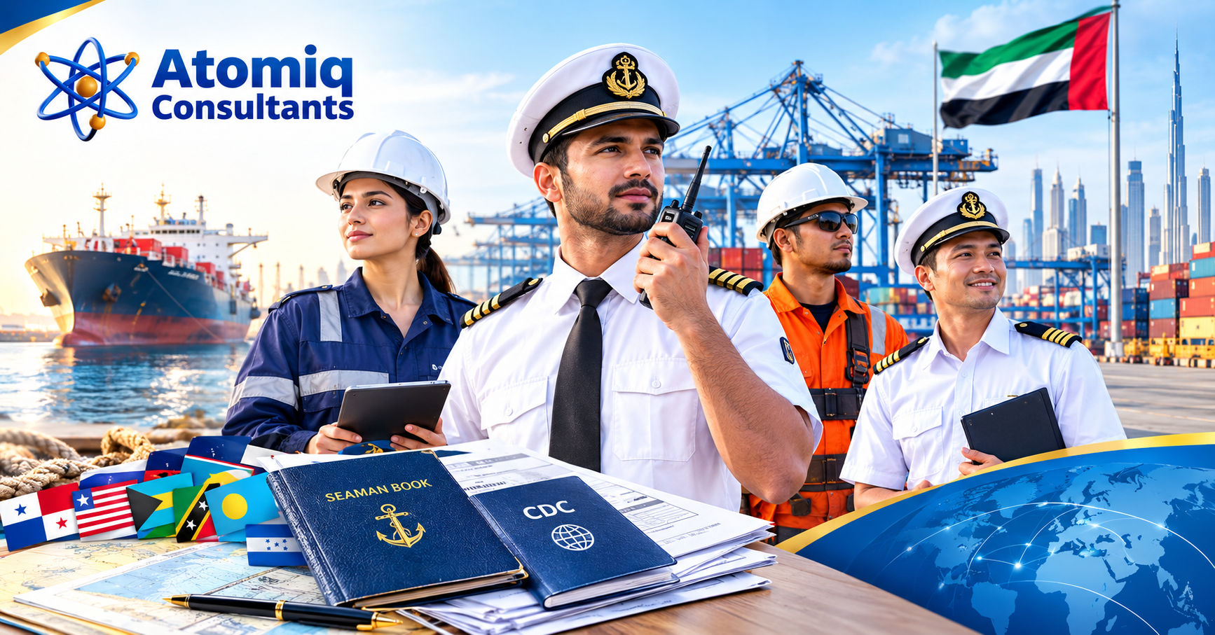 Seaman book replacement services for seafarers