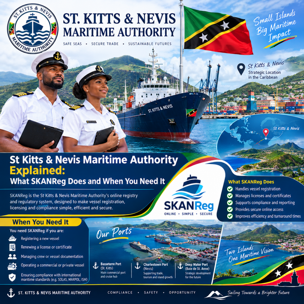 St Kitts & Nevis Maritime Authority Explained: What SKANReg Does and When You Need It