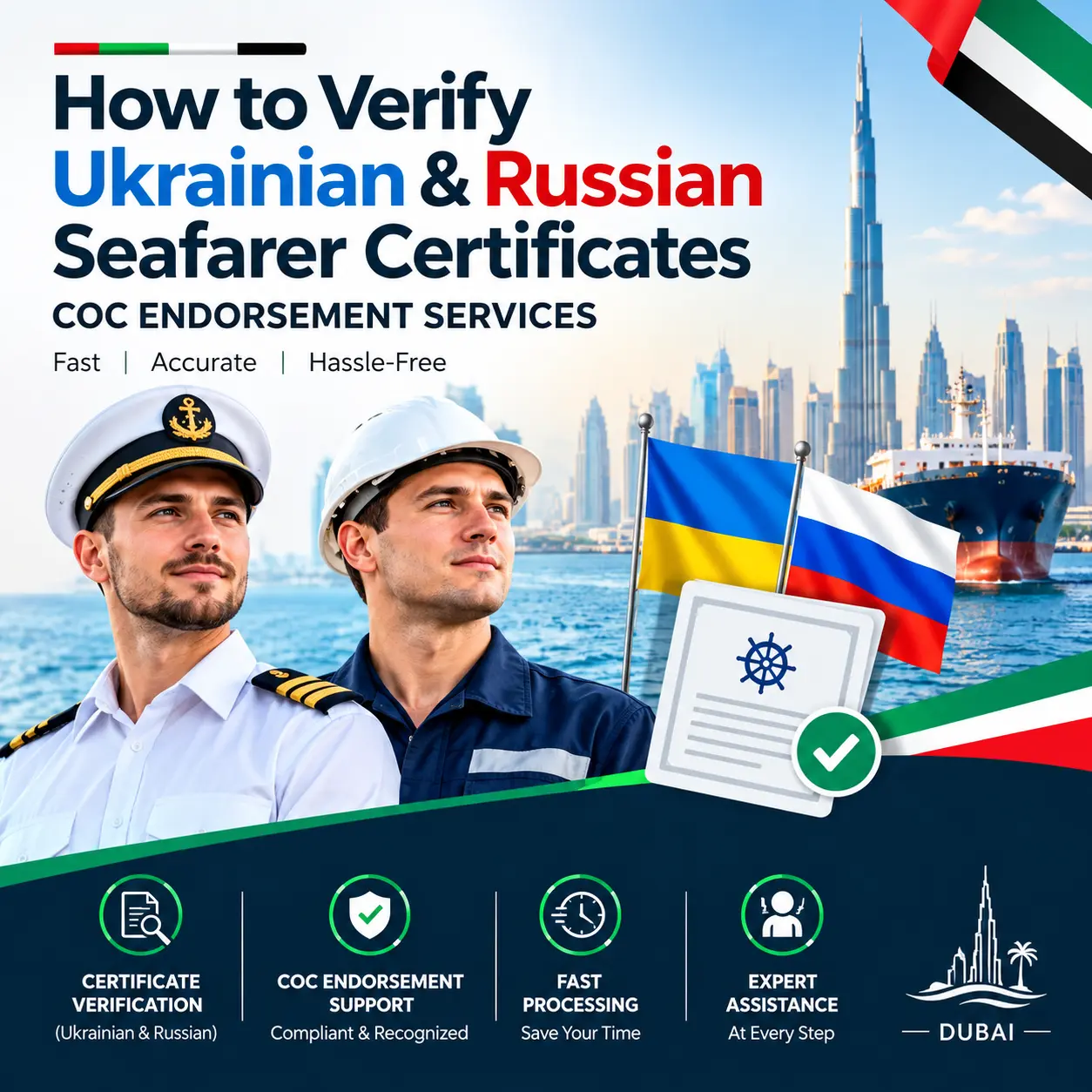 Verifying Seafarer Certificates in Dubai